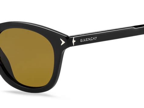 givenchy gv 7058 s black 70 brown lens 48 22|Sunglasses Givenchy GV 7058 /s 0807 Black / 70 Brown Lens.